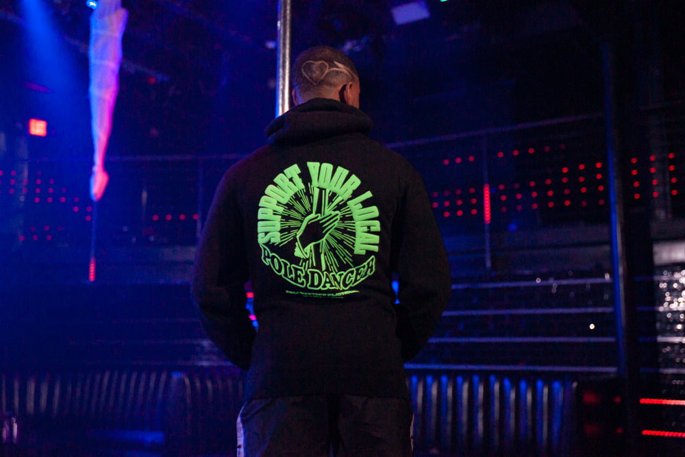Hoodie - Support Your Local Poledancer